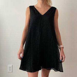 MADEWELL BLACK SLIP DRESS